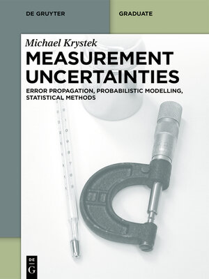 cover image of Measurement Uncertainties